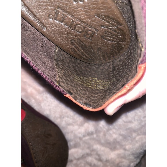 Born Women's Floral Embroidered Fabric Leather Flats 7 Medium 38 EU Brown. - Picture 14 of 14